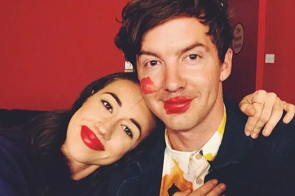 Collen Ballinger with husband Erik Stocklin