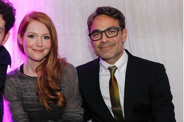 Darby Stanchfield and husband Joseph Gallegos.