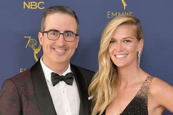 John Oliver and Kate Norley