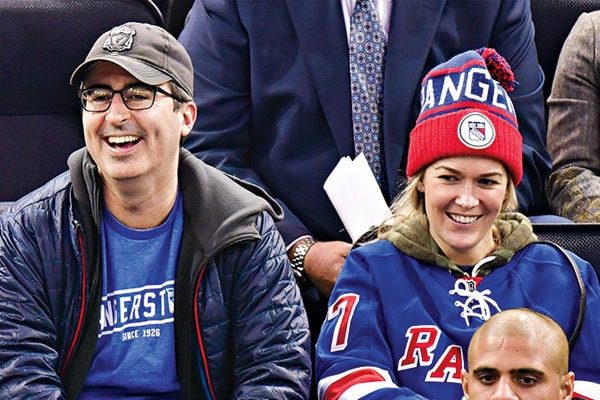 John Oliver and Kate Norley