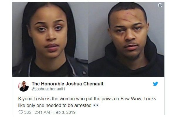 Lil' Bow Wow's Rekindle Relationship with Kiyomi Leslie ended on a bad note.