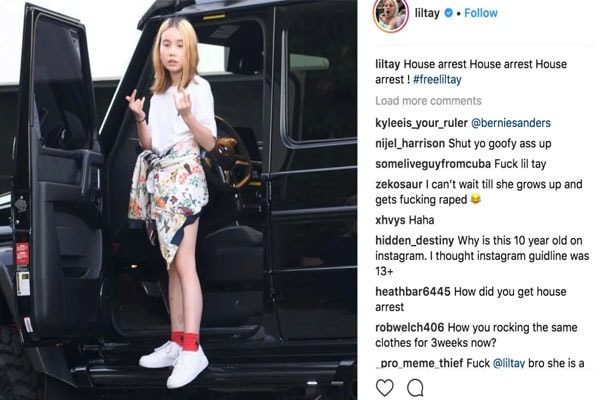 Lil Tay showing off her expensive lifestyle and stay in the spot light.