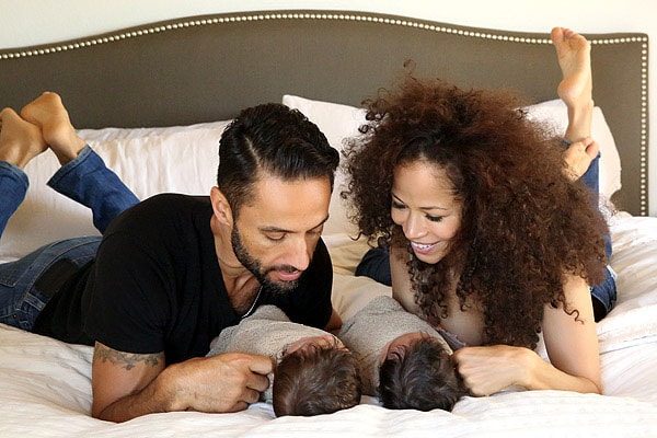 Sherri Saum with Kamar de los Reyes