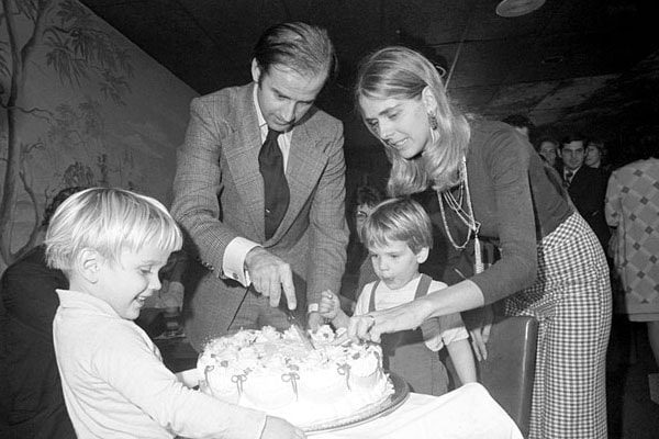 Joe Biden's first wife and children