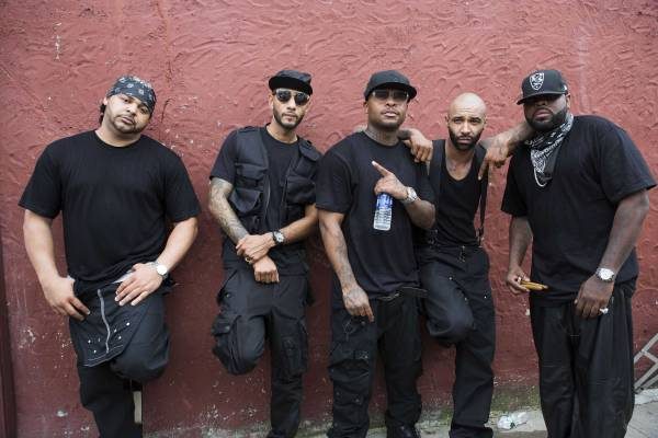 Joell Ortiz with his group Slaughterhouse