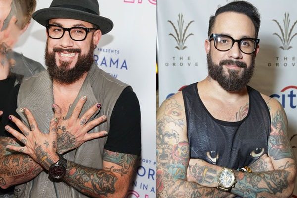 How Many Tattoos Does Aj Mclean Have