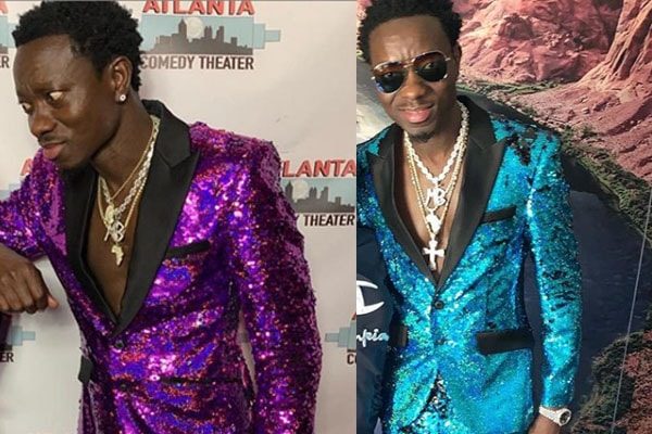 Michael Blackson's jewelry collection
