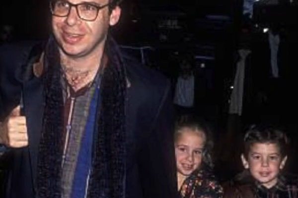 Rick Moranis alongside his two lovely children