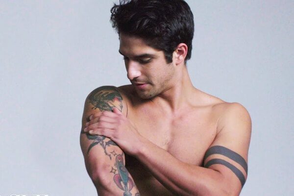 Tyler Posey forearm tattoo