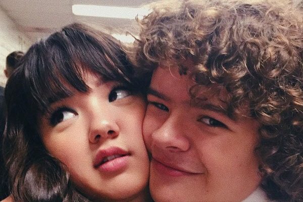 Gaten Matarazzo and Lizzy Yu