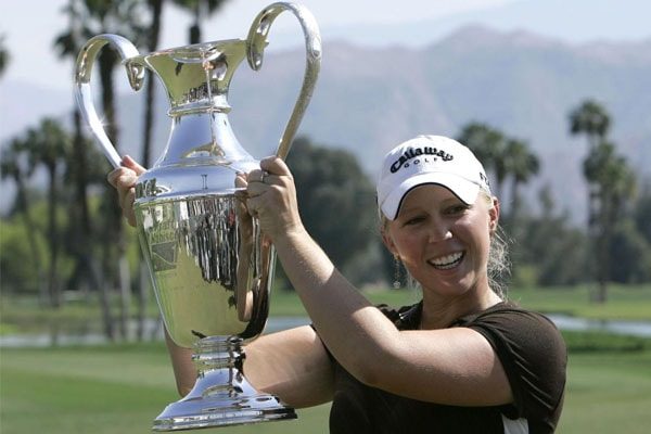 Professional golfer Morgan Pressel