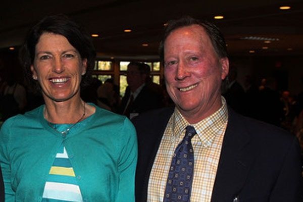 Juli Inkster and Brian Inkster