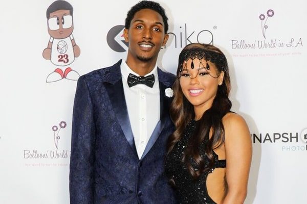 Lou Williams' girlfriend Rece Mitchell