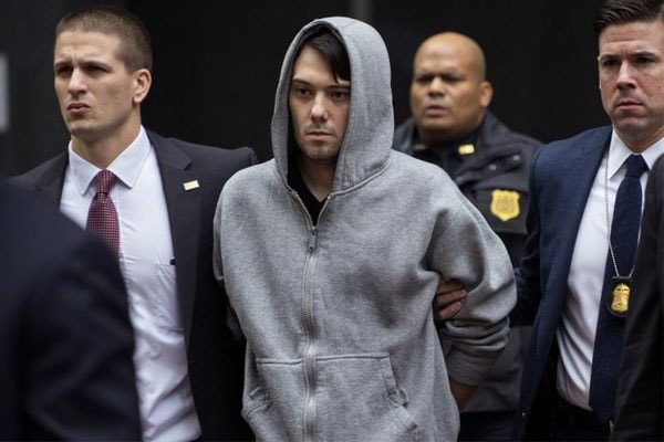 Martin Shkreli arrested