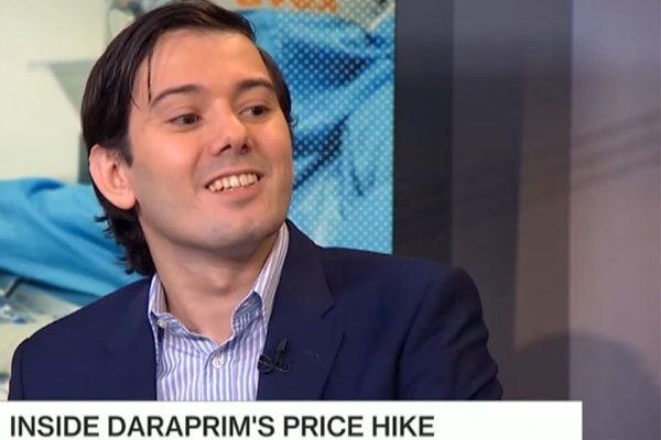 Martin Shkreli in Daraprim's price hike
