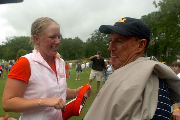 Morgan Pressel and Dr. Herb Krickstein