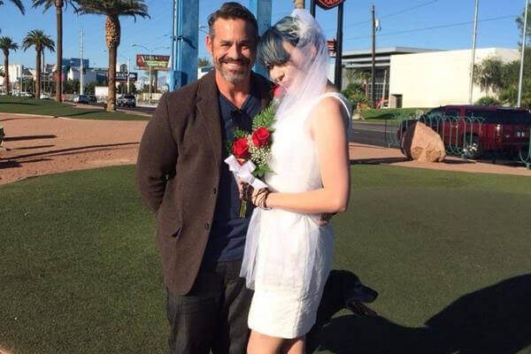 Moonda Tee and Nicholas Brendon wedding