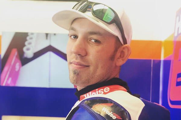 Bike rider Peter Hickman