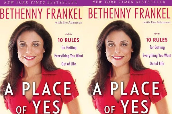 Bethenny Frankel's book A place of yes