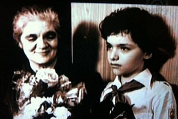 Evgeny Kissin and his teacher Anna Kantor