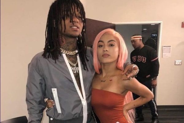 Marliesia Ortiz with her ex boyfriend Swae Lee