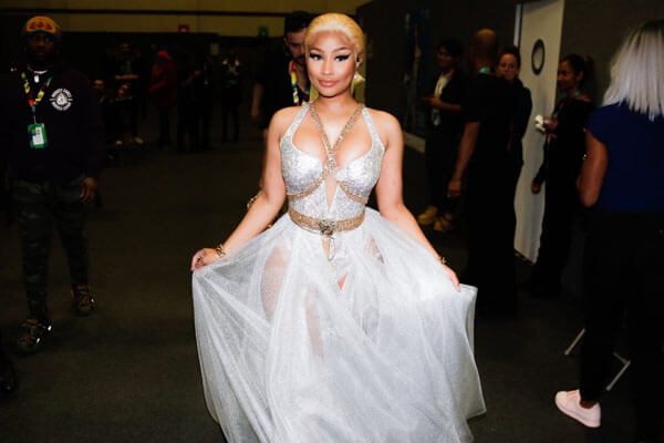 Nicki Minaj wedding dress