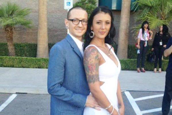 Chester Bennington with wife talinda