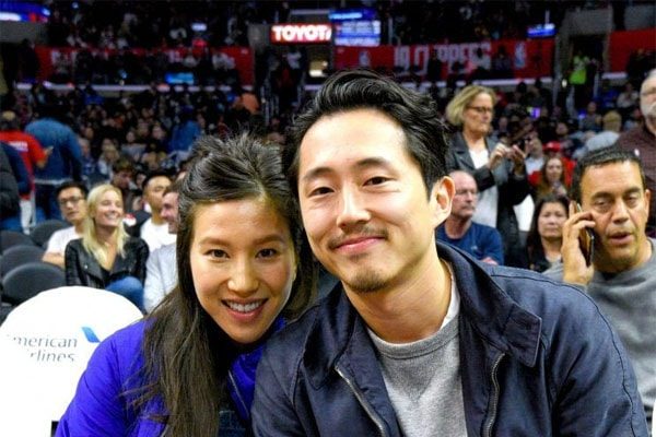 Steven Yeun's wife