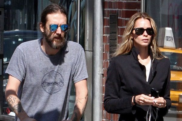 Allison Bridges with her Husband Chris Robinson