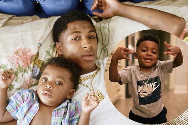 NBA YoungBoy with his son Kayden Gaulden aka Draco