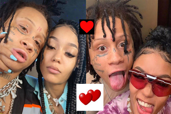 Coi Leray and Trippie Redd.