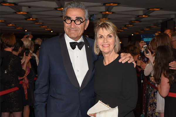 Eugene Levy's wife.
