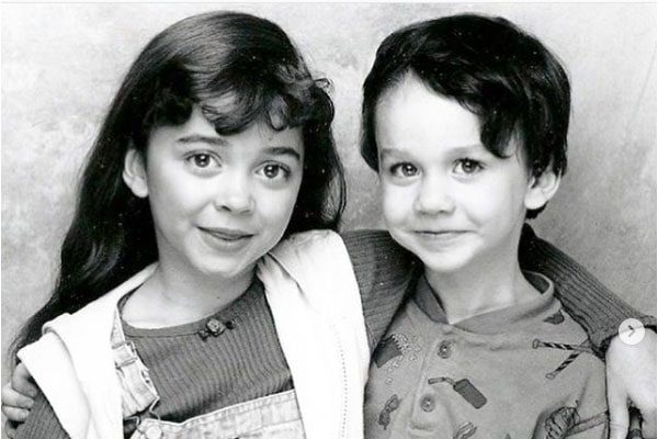 Ian Donovan Hyland and sister Sarah Hyland