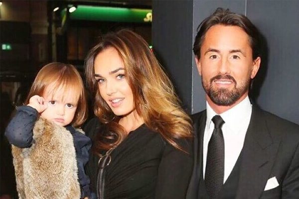 Tamara Ecclestone, Jay Rutland and Sophia Ecclestone Rutland