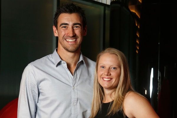 Mitchell Starc's wife