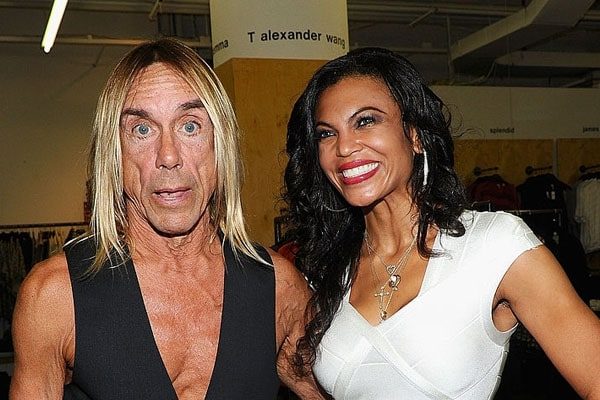 Iggy Pop's wife Nina Alu 