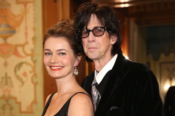 Ric Ocasek with ex wife Paulina Porizkova