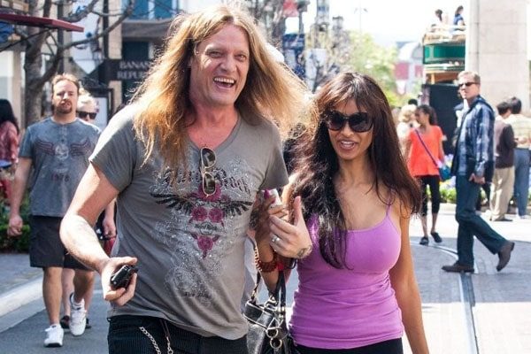 Sebastian Bach's second wife Minnie Gupta