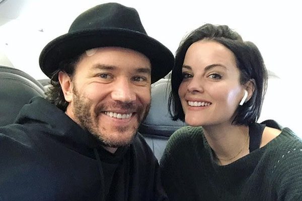 Tom Pelphrey's girlfriend Jaimie Alexander