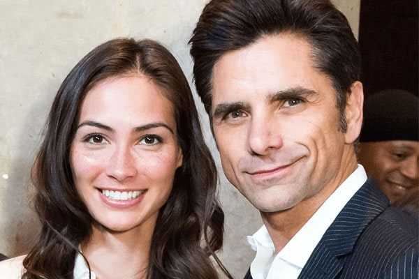 John Stamos and Caitlin McHugh