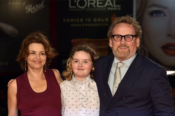 Colm Meaney's wife and daughter