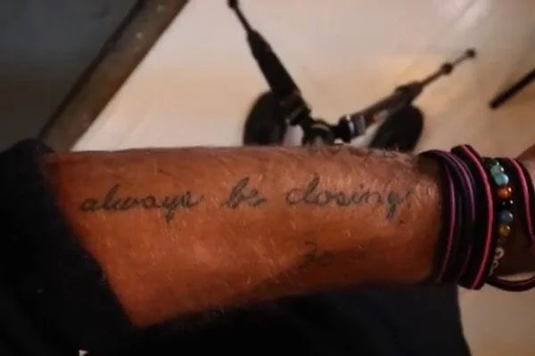 Casey Neistat 's tattoo