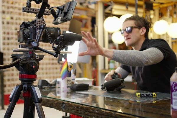 Casey Neistat's studio in NYC