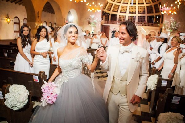Frederic Marq and Adriana de Moura's marriage