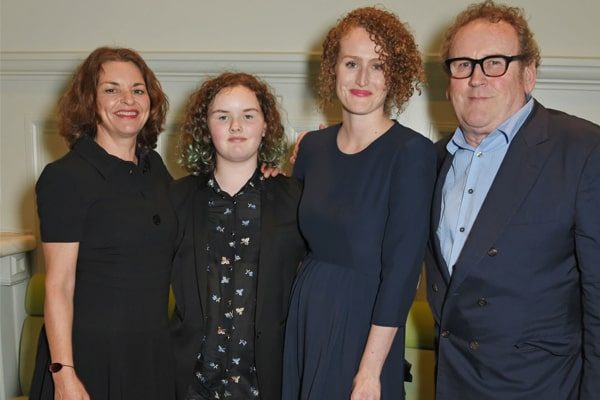 Colm Meaney's daughters and wife