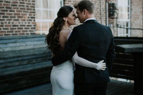 Sonny Gray and Jessica Forkum married