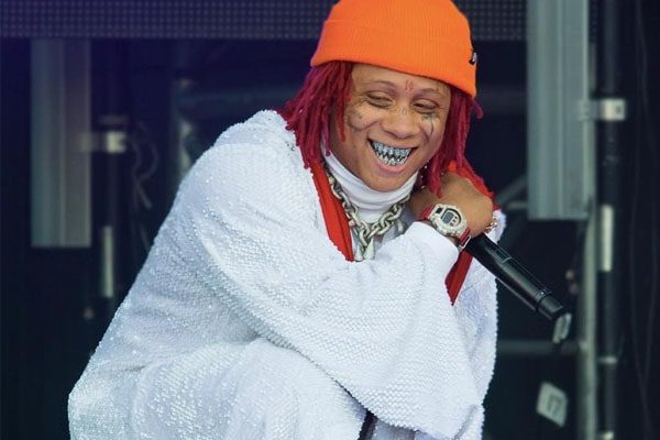 Trippie Redd's shark teeth grills