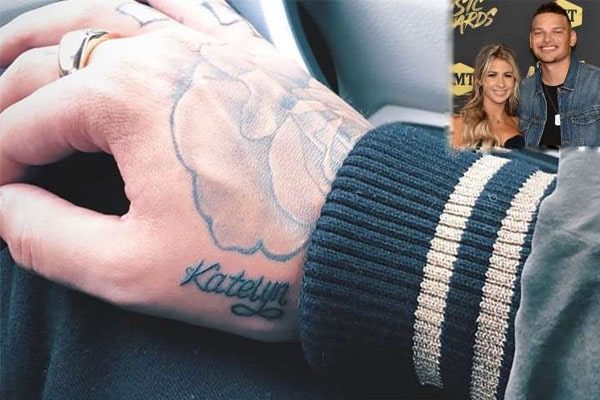 Katelyn Jae's husband Kane Brown's tattoos
