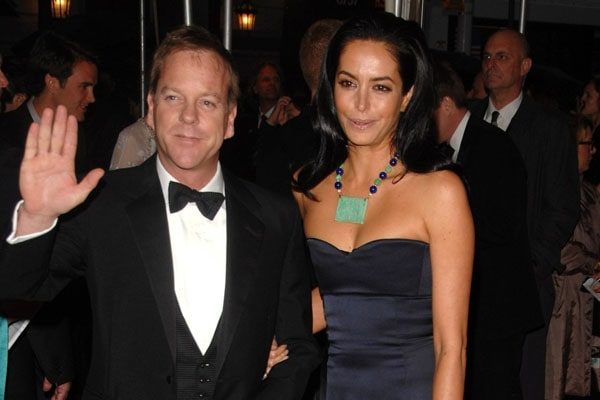 Kiefer Sutherland's girlfriend Siobhan Bonnouvrier