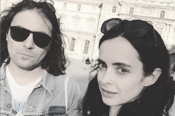 Krysten Ritter and Adam Granduciel